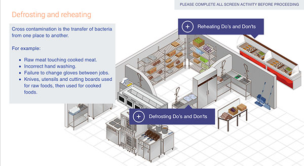 safe food handling for childcare support workers and managers